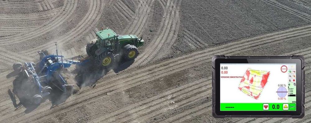 AgriCAD LL1 (Италия) уклонли майдонлари ва ГЭС қурилиши учун GPS сист.