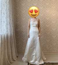 Свадебное, на узату платье 55000