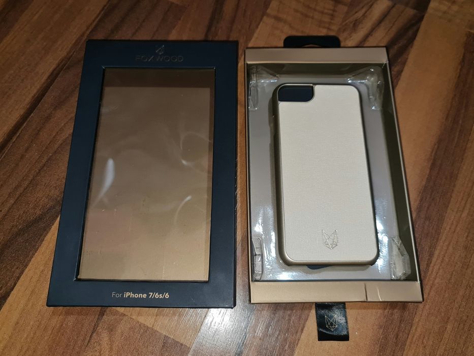 Husa piele originala Foxwood Hardshell Case iPhone 6 6s 7 8 SE 2 SE 3