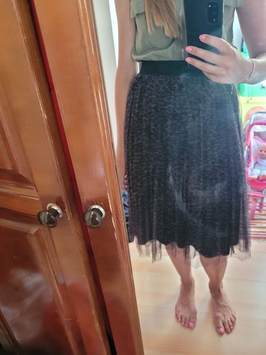 Тюлена пола с тигрова шарка