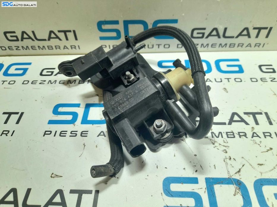 Supapa Electrovalva Actuator Presiune Vacuum Volkswagen Passat B5.5 1.9 TDI AWX AVF AVB 2001 - 2005 Cod 1K0906627A [N0197]