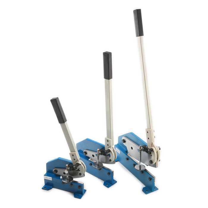 Ghilotina foarfeca manuala pentru taiat tabla hbm 200mm