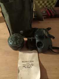 Mască de gaz 74 originală cu instrucțiuni de folosire