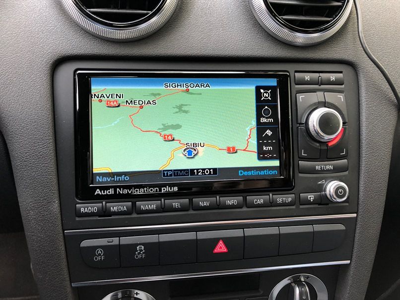 DVD harti navigatie Audi RNS-E A3 A4 TT Europa Romania 2020