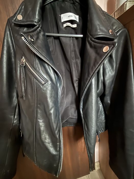 Яке от естествена кожа