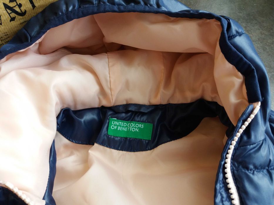 зимно пухено детско яке,шуба,гъши пух Benetton