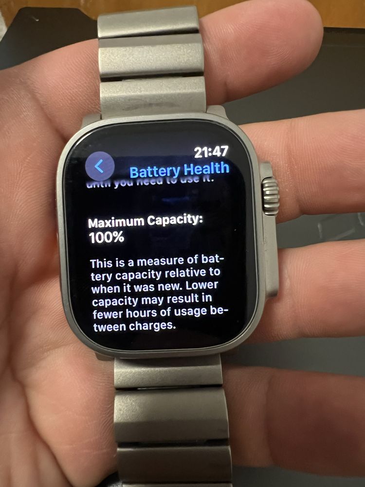 Apple Watch Ultra 49mm - Без Забележка! Battery Health 100%