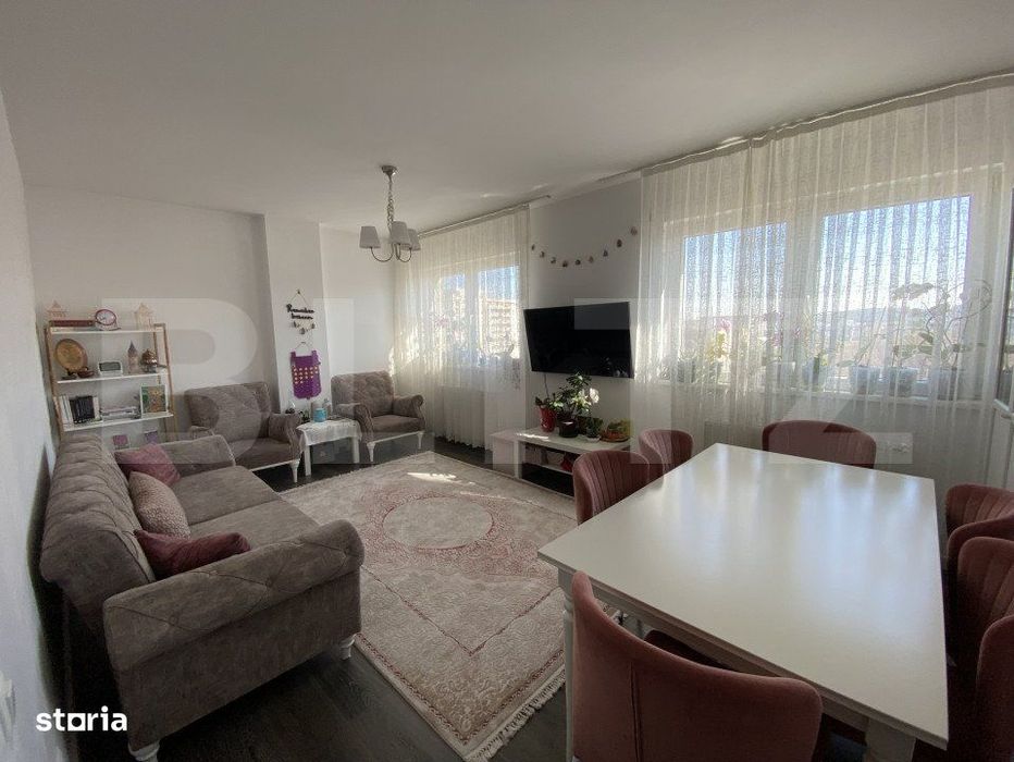 Apartament 3 camere, 86 mp, 2 balcoane, garaj, zona BMW