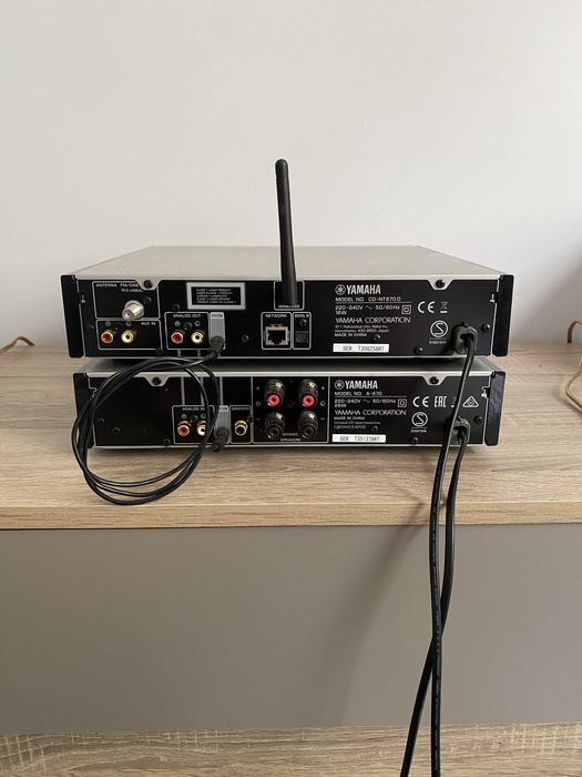 YAMAHA CD-NT670 D и A-670 - Качествен сет на марката от ново поколение