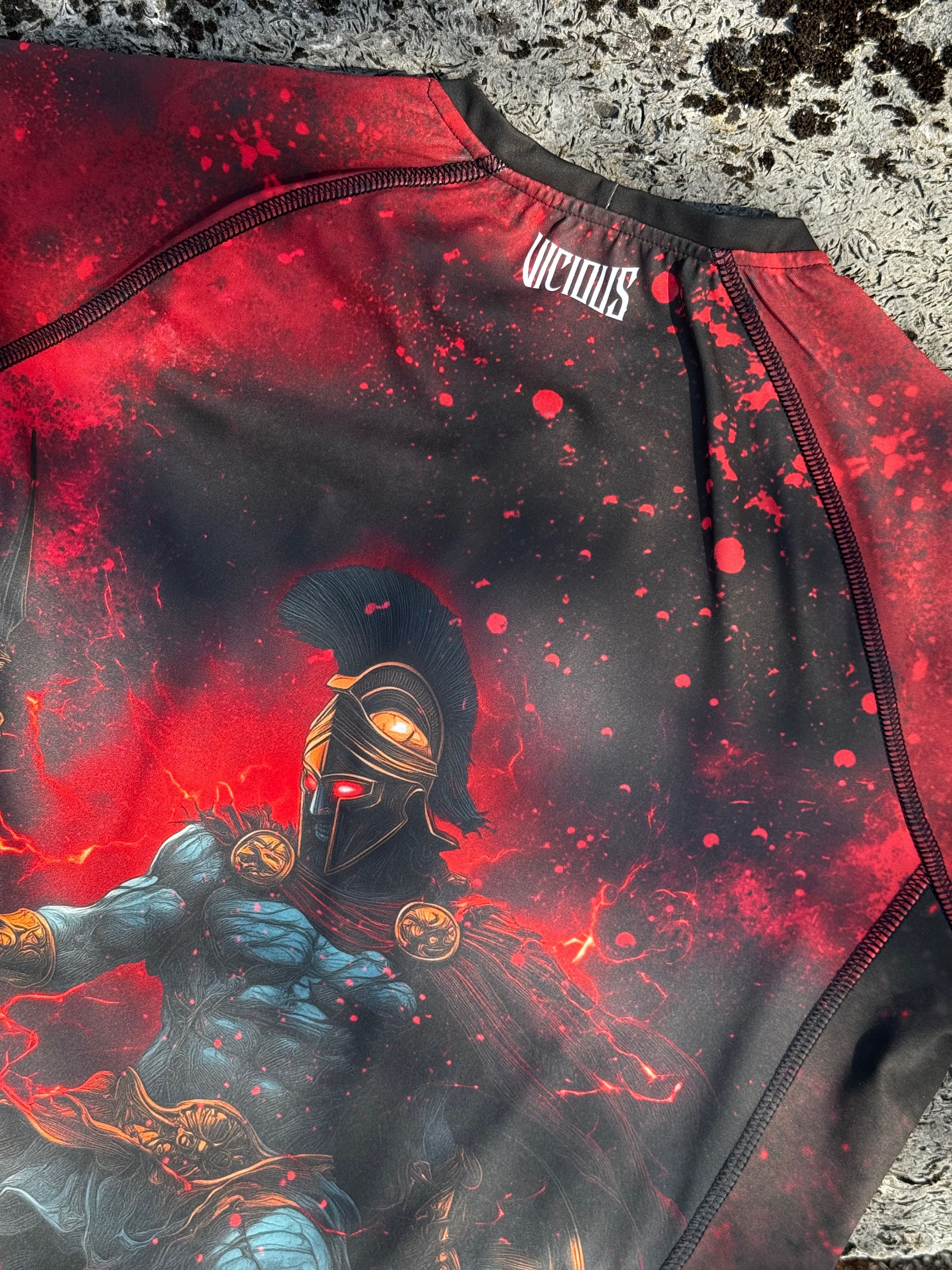 Rashguard Vicious x Ares – спортни тениски за BJJ, MMA и grappling