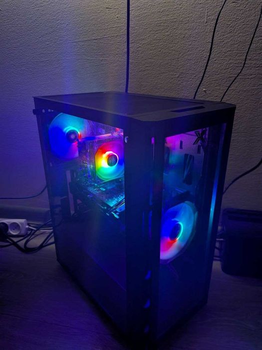 Игровой ПК — 6 ядер, RX 470, 32 ГБ DDR4, SSD NVMe, 200+ FPS CS2