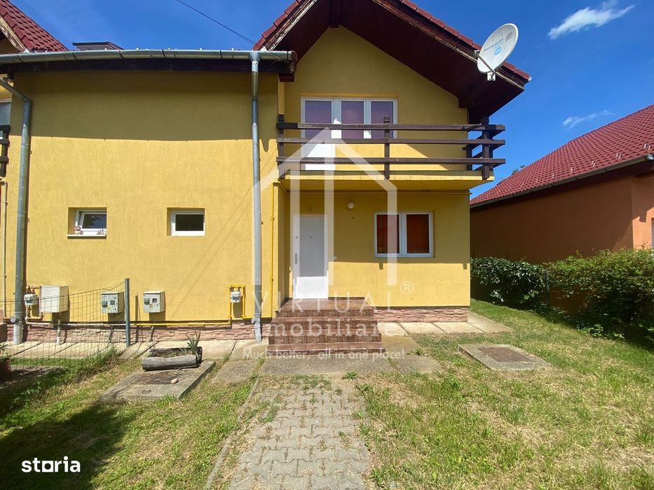 Casa de inchiriat cu 3 camere, 2 bai, 2 balcoane, terasa - Sura Mare