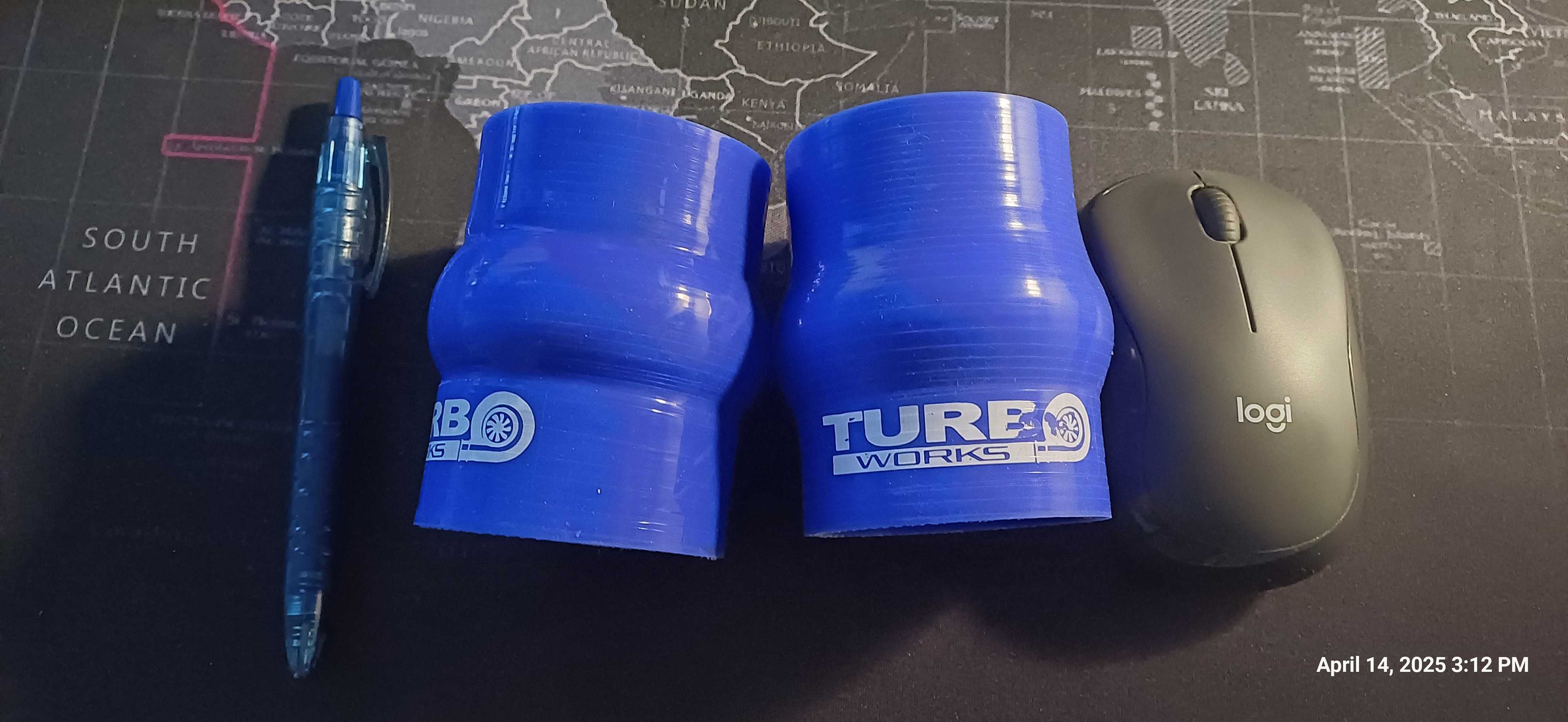 Cupla turbosuflanta Articulata Silicon 51mm cu rezistenta la : -50 - +