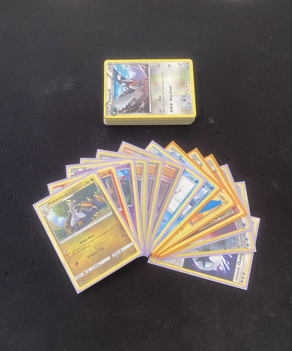 Set Pokémon 60 Cartonase 2011-2017 + FOIL + RARE Lot Colectie