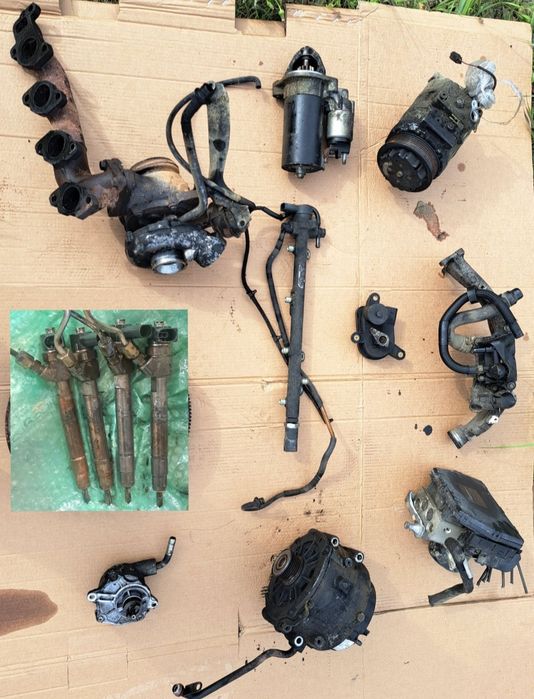 Piese anexe motor mercedes 2.2 cdi w203 electromotor turbina EGR