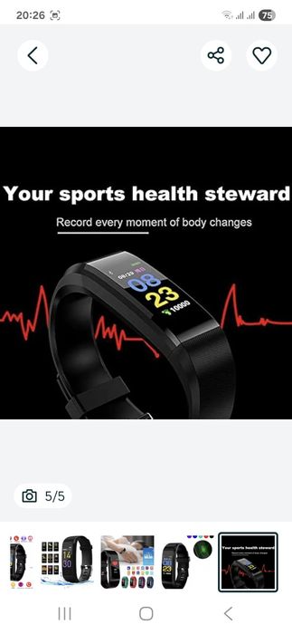 Ceas Smart Fitness Inteligent