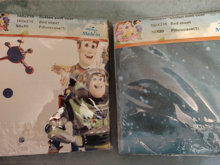 Продам постельное, 2 комплекта, новое