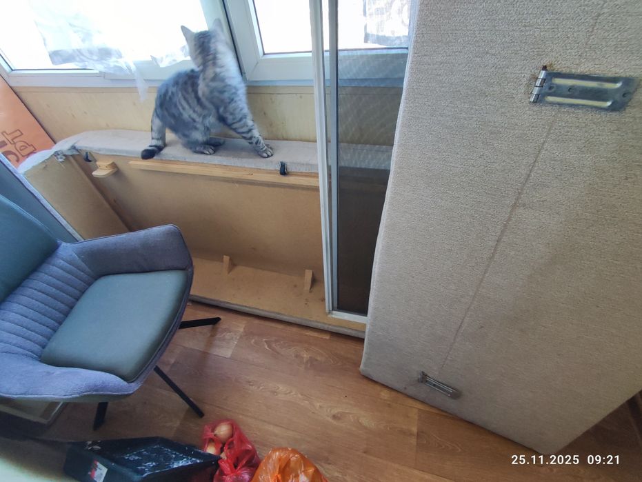 Диван в разобранном виде