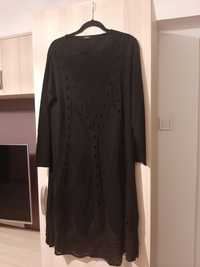 Rochie neagră din tricot "Daria",