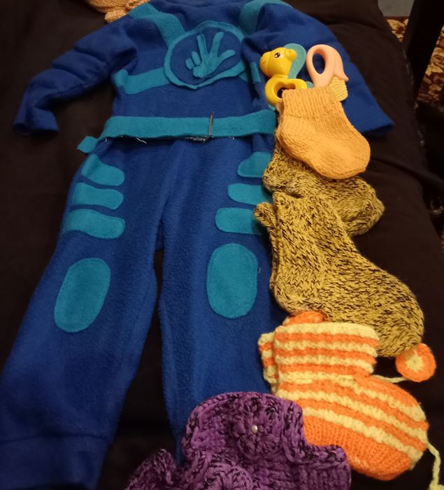 Носки детские , комбенизон на флисе , акция