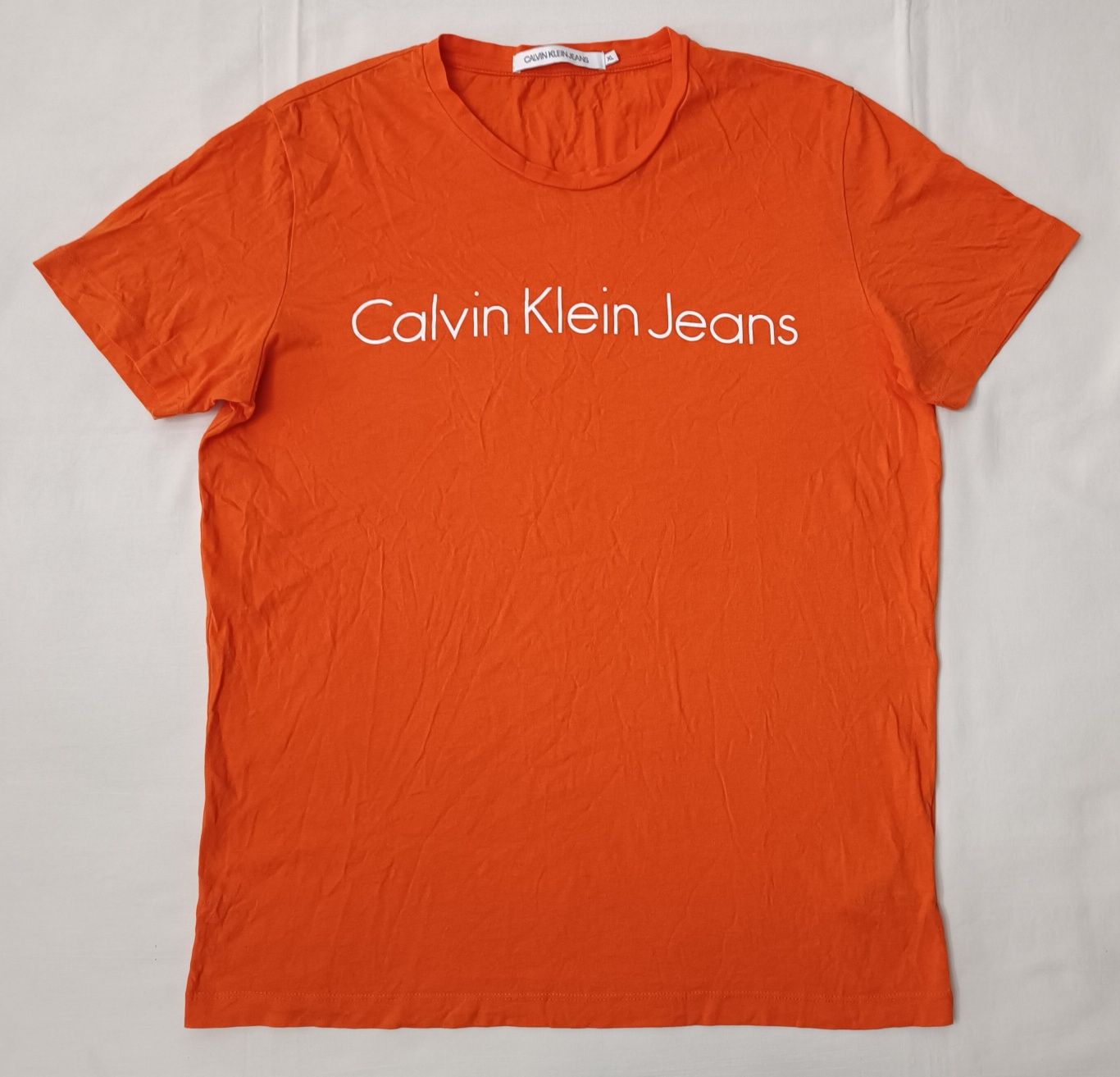 Calvin Klein Jeans T-Shirt оригинална тениска XL памучна фланелка