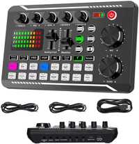 Audio Mixer, Consola DJ cu efecte de sunet, Bluetooth 5.0