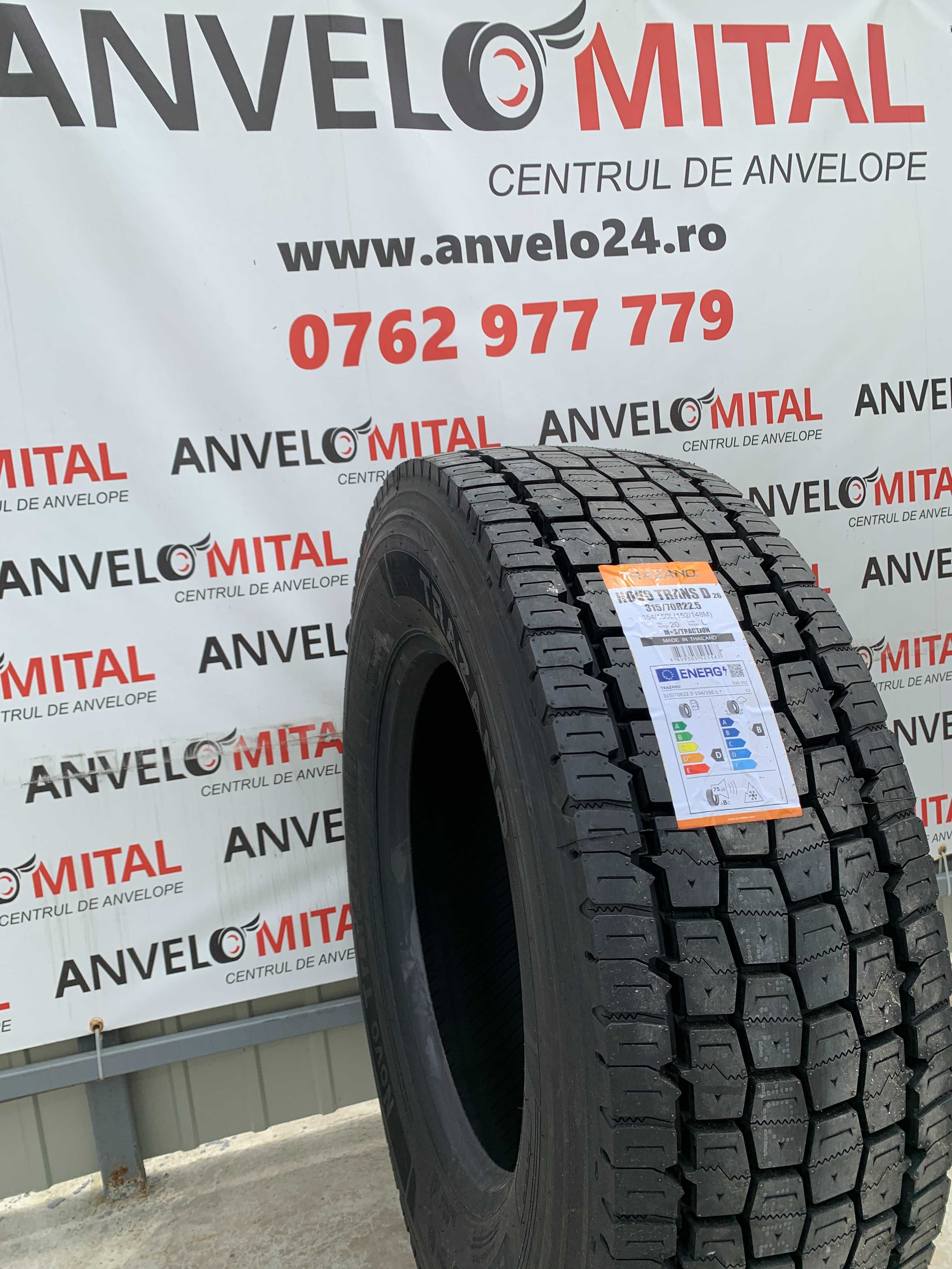 Anvelope 315/70R22,5 Trazano Novo Trans D 154/150L BDB-75 Tractiune