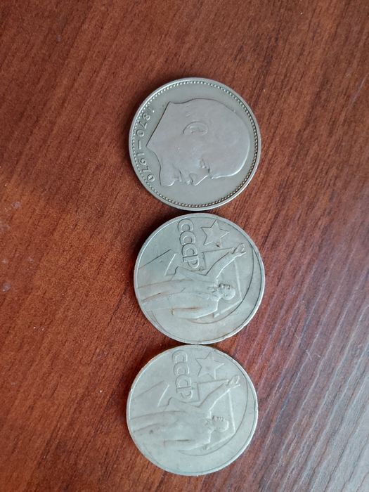 Продам монеты советские рубли и новые коллекционные тг