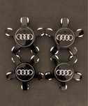 Set capace janta gheara stea Audi 135mm A4 A7 A6 Q5 Q7 Q3 B8 8L A2 A3