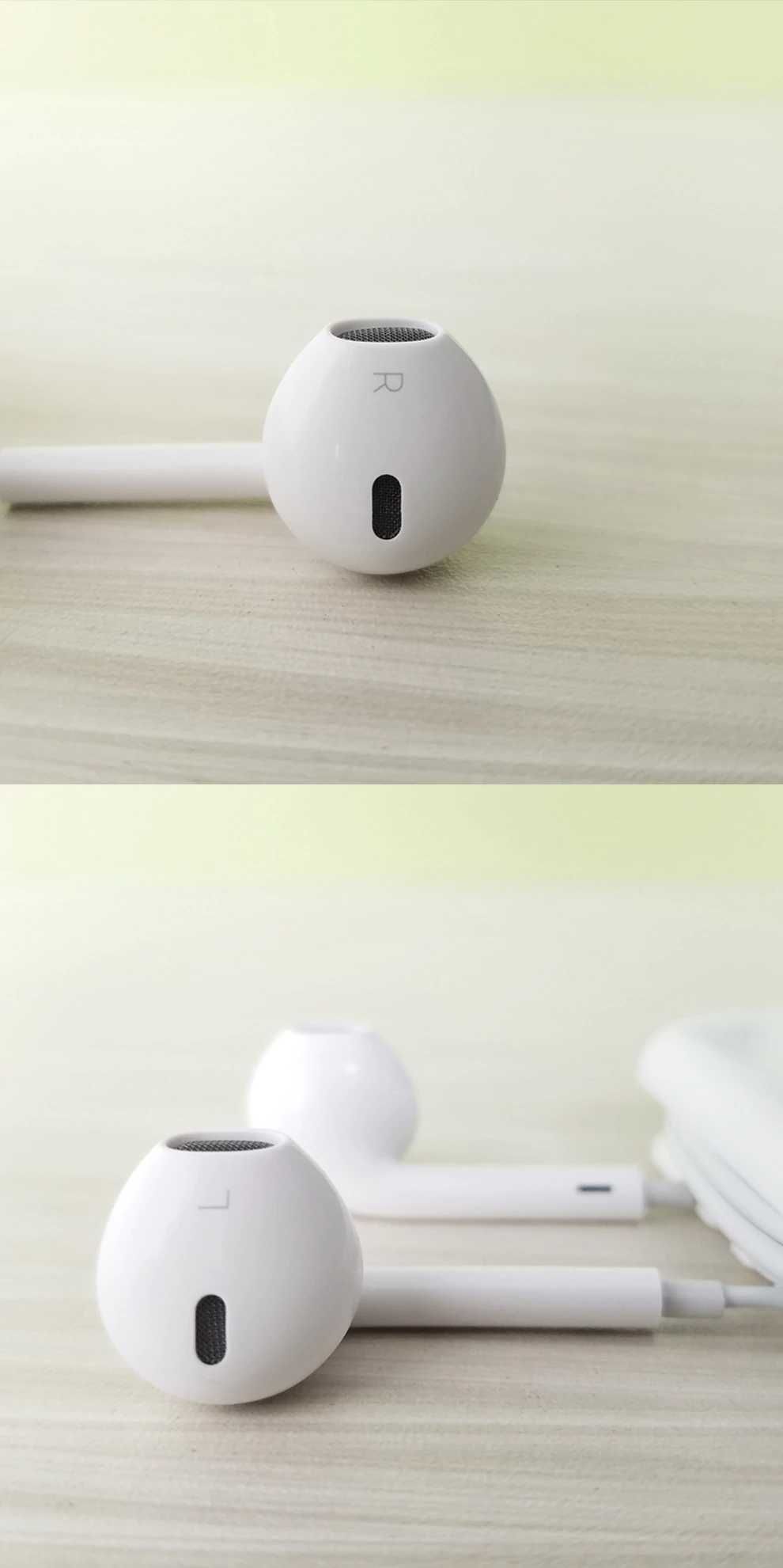 Слушалки EarPods Apple за iPhone 5 5S SE 6 6S 6+ 6S+ айфон епъл