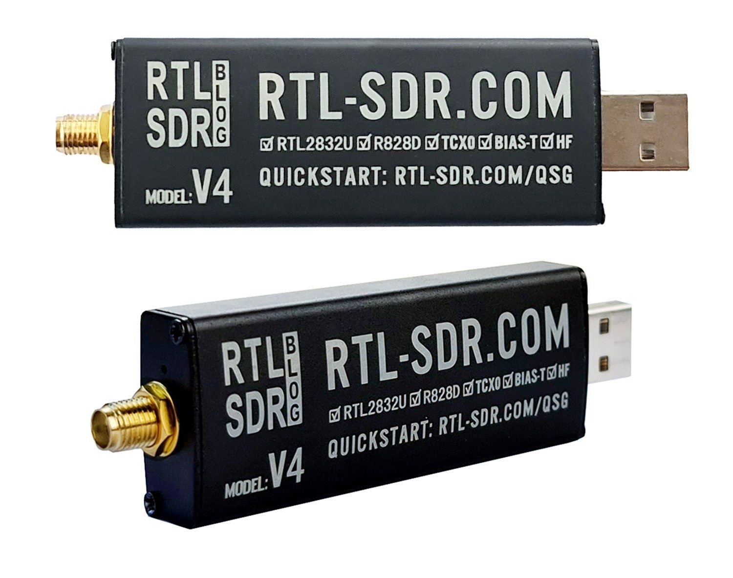 RTL-SDR blog v4 software defined radio
