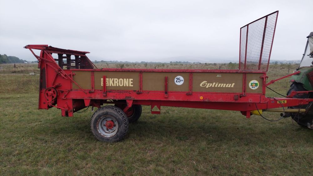 Remorca Gunoi Gunoiera Mig Gunoi 4 5 7 tone Krone Mengele JF