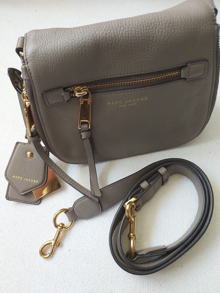 Кожена чанта Marc Jacobs