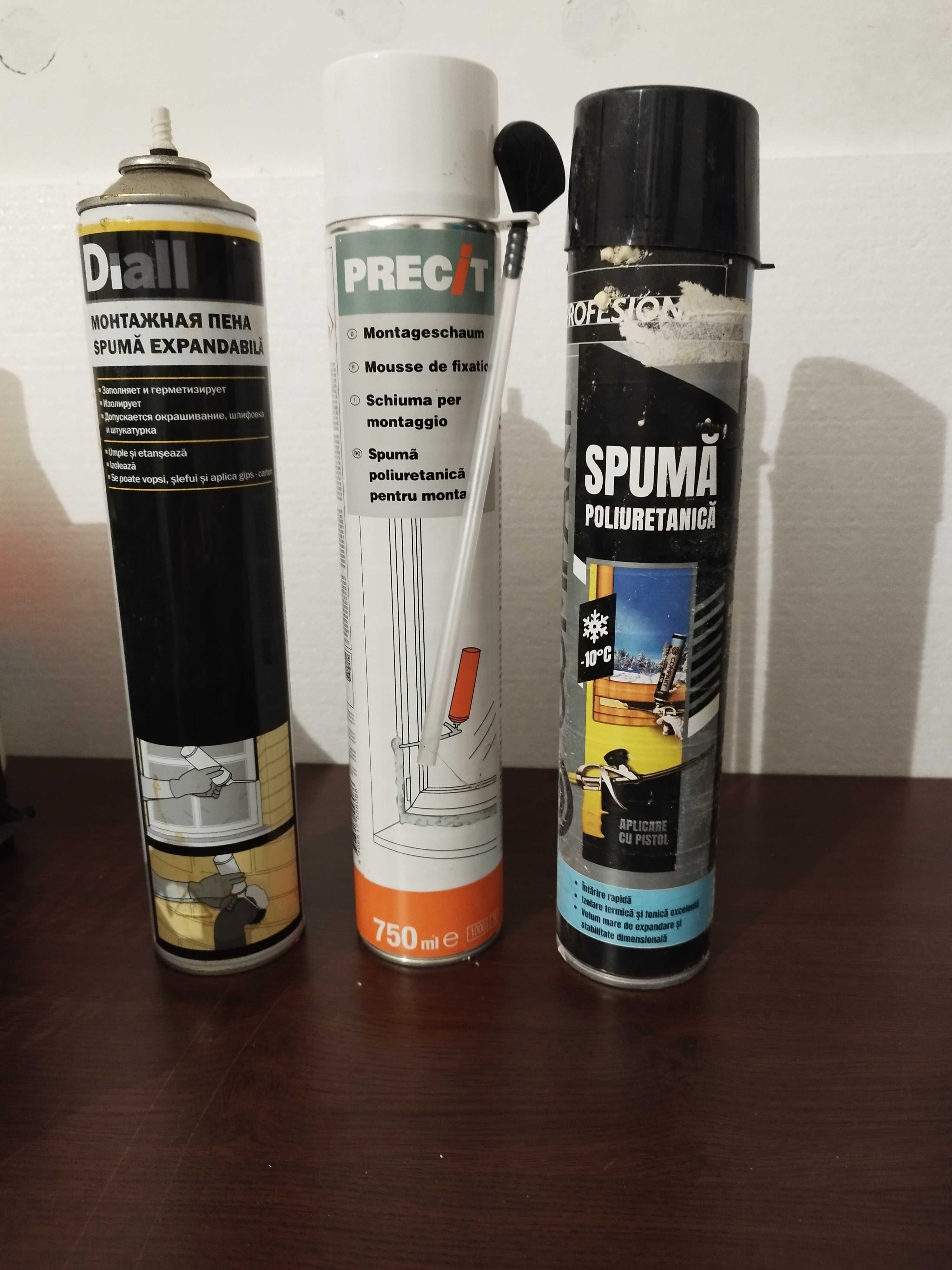 Spray, silicon, spumă, soluții