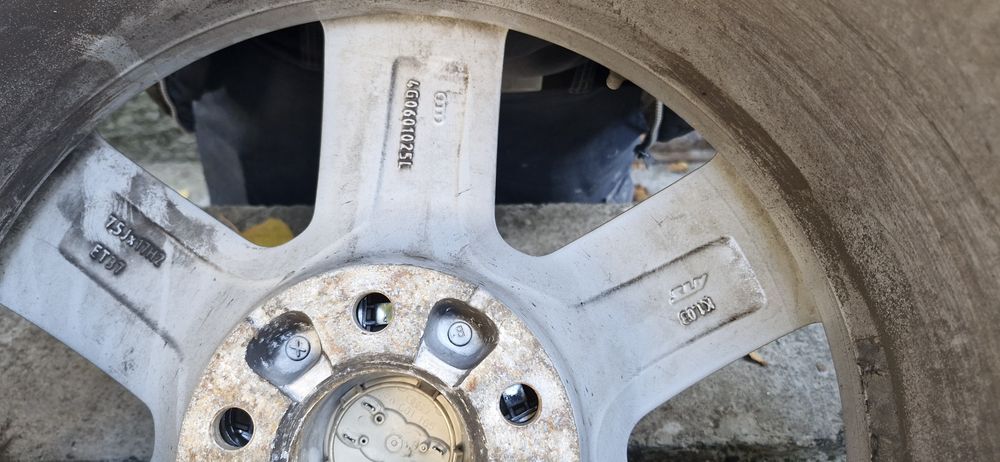 Джанти със зимни гуми 17