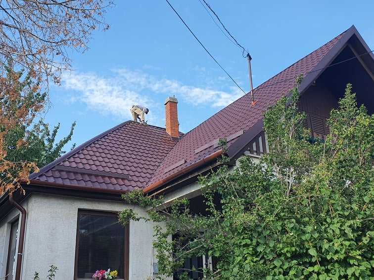 Montaj sisteme pluviale, parazapezi, reparatii acoperis, montaj