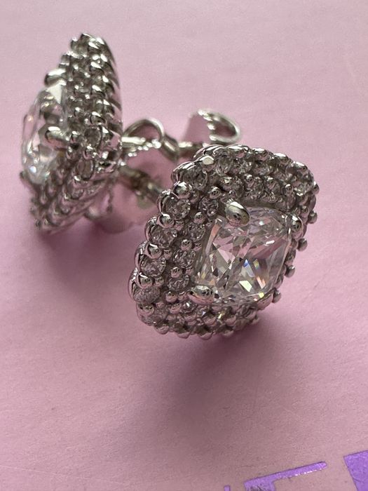 Cercei AUR alb 14K 2.93g de la Teilor cu certificat asociat