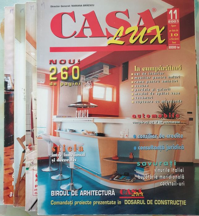 Reviste proiecte arhitectură, construcții și amenajări