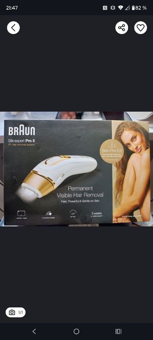 Epilator laser nou