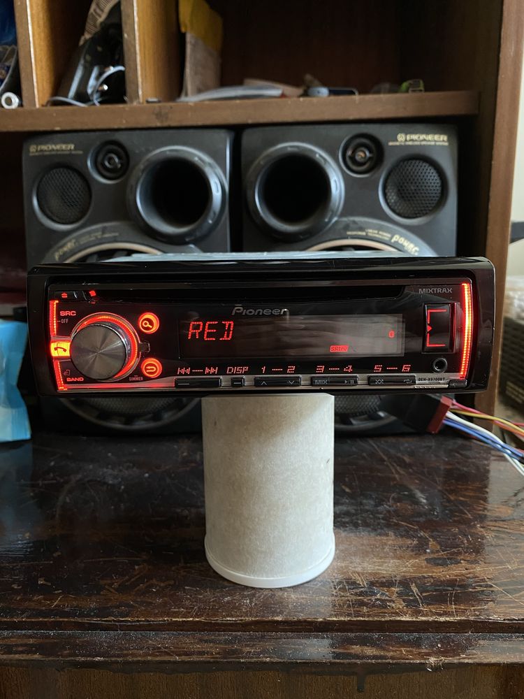 Pioneer DEH-X5700BT - ЦВЕТОВЕ -BLUETOOTH USB CD плеър за кола сд радио