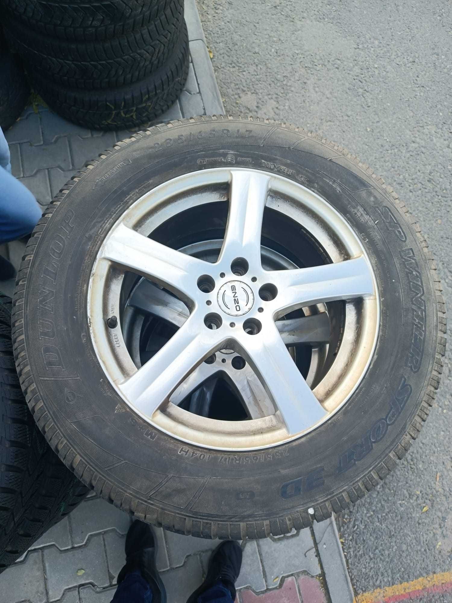 Jante / Roti Enzo Ford Volvo Cauciucuri Iarna 235 65 17 5x108