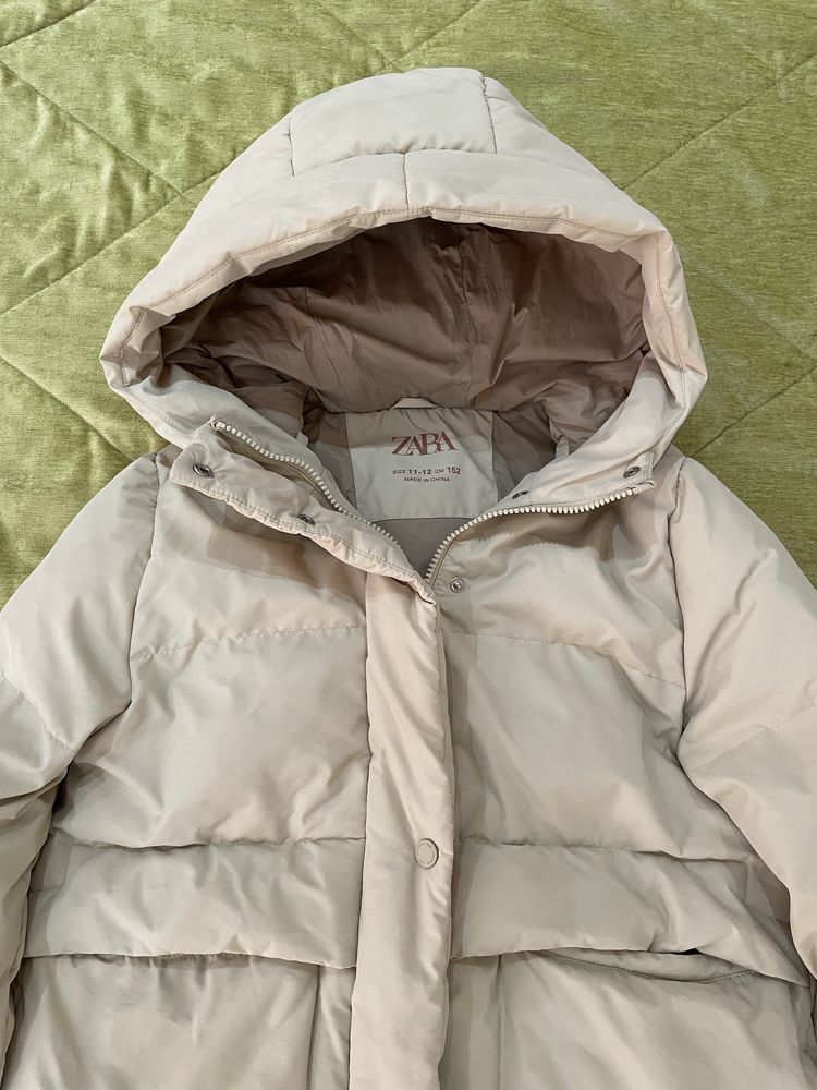Zara куртка - пуховик на 9-11 лет