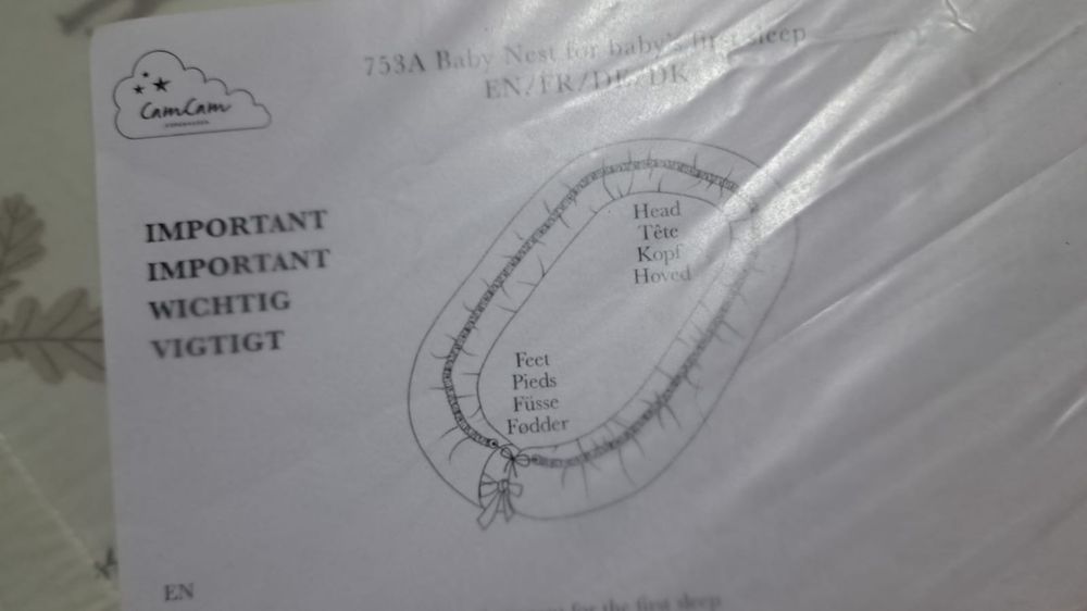 Set pentru bebeluș CamCam ,bumbac organic India