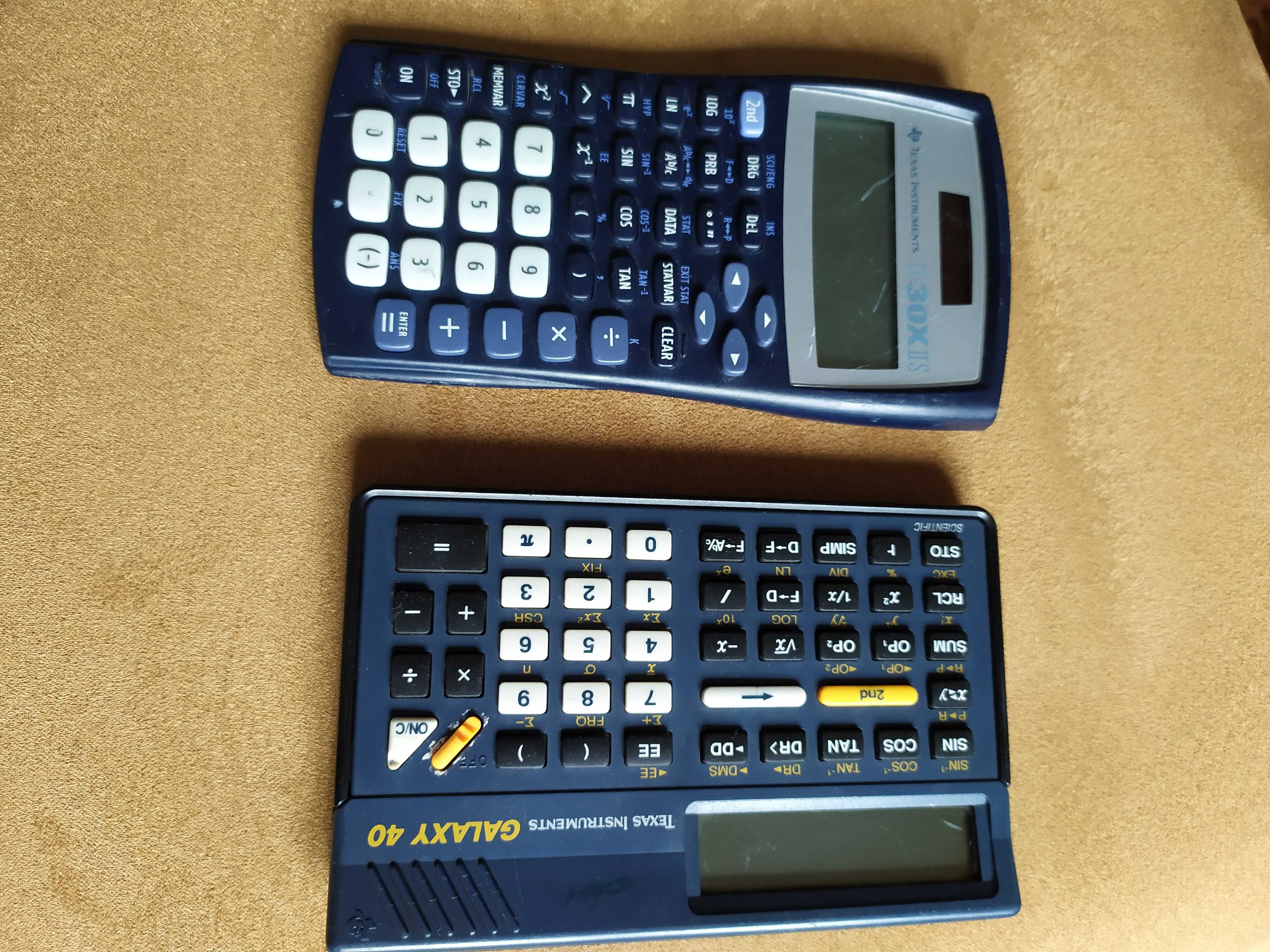 2 Calculatoare Texas si Casio vintage