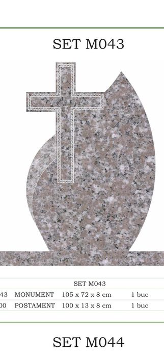 Monumente funerare in stoc și pe comandă în 24 ore de poate îmbrăca