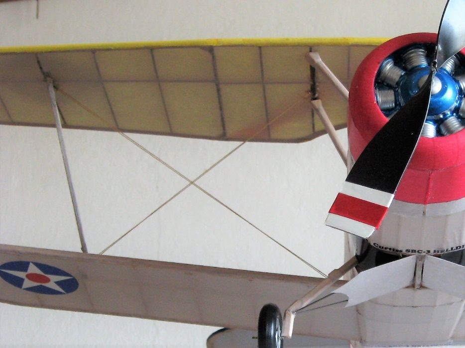 Aeromodel Curtiss SBC-3 Helldiver
