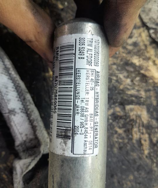 Airbag cortina dreapta 30355253 BMW Seria 1 E87  [din 2004 pana  2007] seria