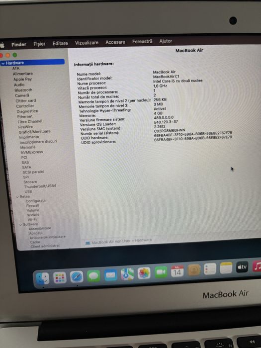 Macbook Air 11/2015+mouse Apple