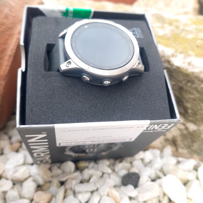 Garmin fenix 7 silver grafit
