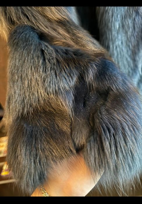 Blana naturala de vulpe polara